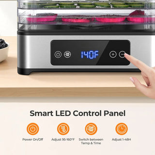 Powerful Drying 5 Trays Food Dehydrator
