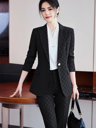 Business Office Ladies 2Pcs Pant Suit - Epictzar Intl.