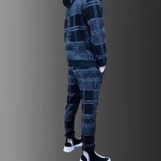 Luxury Zipper Hoodie Tracksuit Set