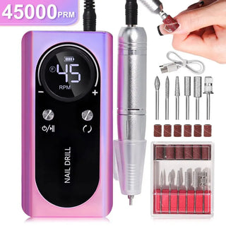 Rechargeable Nail Sander Salon Manicure Tool