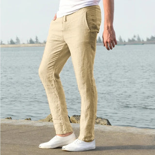 Men's Breathable Cotton Linen Pants