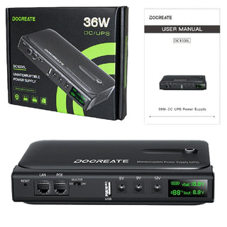 Uninterruptible 5V-24V Output Replaceable Power Supply