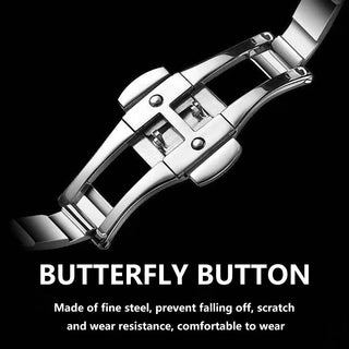 POEDAGAR Men Watch Top Brand Luxury Automatic Mechanical Watches Waterproof Luminous Business Stainless Stain Men's Wristwatch