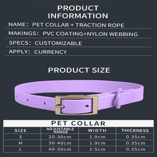 Personalized Pet Leash Pet Harness