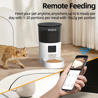 Remote Control Auto Cat Feeder