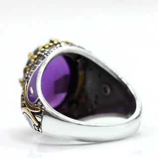 Handmade Vintage Religious Men's Ring