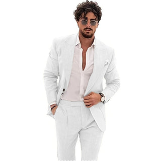 Stylish Tuxedo 2Pcs Men Wedding Suits