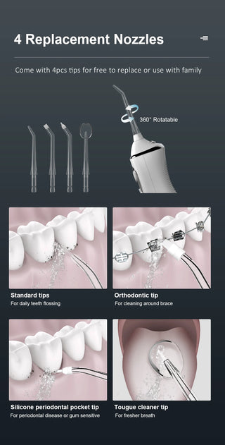 Oral Irrigator Dental Water Jet Flosser