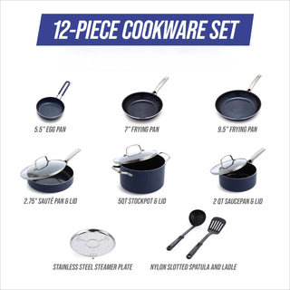 Lightweight Ceramic Non-stick Cookware Set