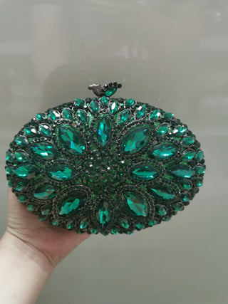 Wedding Party Rhinestones Clutch Purse