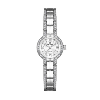 Luxury Brand Roman Dial Women's Watches Fashion Elegant Date Display Diamond Watch Women Gift Gold Bracelet Quartz Wristwatches