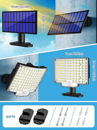 Remote Control Motion Sensor Floodlight