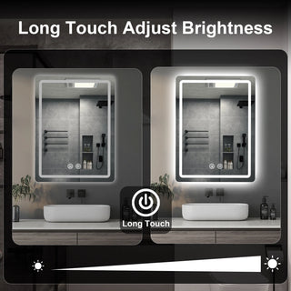Fogless Backlit Bathroom Vanity Mirror