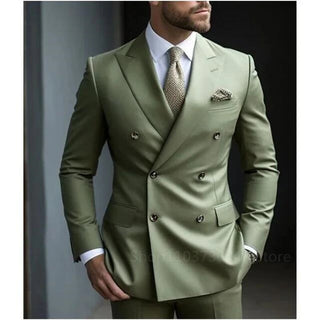 Men's Business Formal 2 Pcs Suits