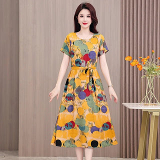 Bohemian Print O - Neck Party Dress - Epictzar Intl.