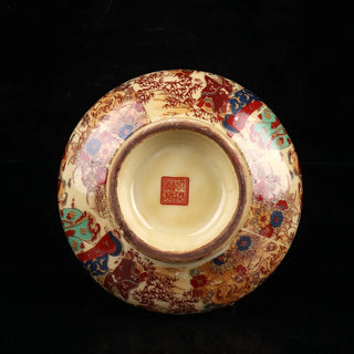 Exquisite Handmade Porcelain Painted Vase