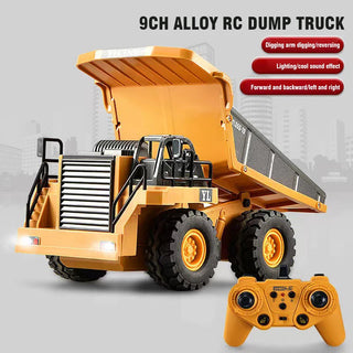 RC Bulldozer Dump Truck Engineering Vehicle