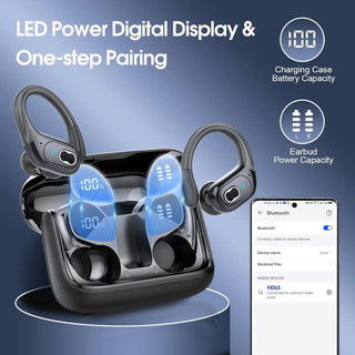 Wireless Noise Cancellation Sports Earphones