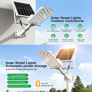 Dusk to Dawn Solar Security Flood Lamp