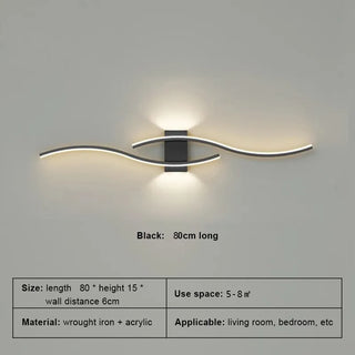 Modern Long Strip Wall Lighting