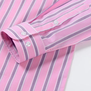 Business Men's Striped Formal Shirt