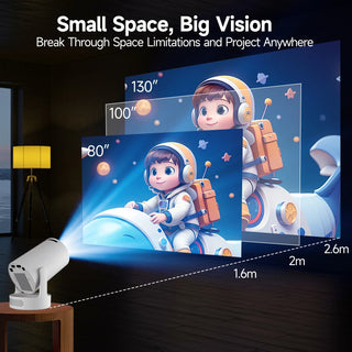 Android 14 Dual Home Cinema Projector