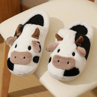 Indoor Anti Slip Warm Plush Slippers
