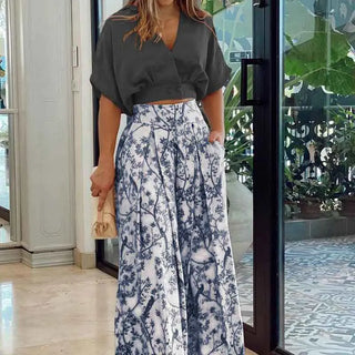 Women's Bell Bottom Pants Suit