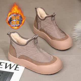 Women Warm Plush Cotton Shoes