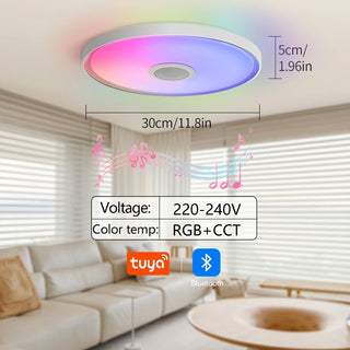 Smart App Controlled LED Ceiling Fan
