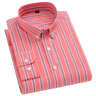 Business Men's Striped Formal Shirt