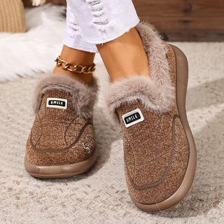 Warm Fleece-lined Slip-resistant Shoes