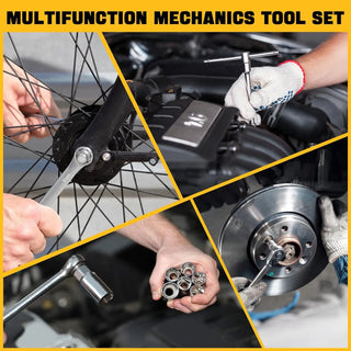 Portable Mechanics 216Pcs Socket Tool Set