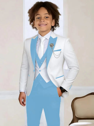 Handsome Wedding Ring Bearer Tuxedo Outfit