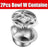 2Pcs Bowl W Containe