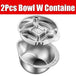 2Pcs Bowl W Containe