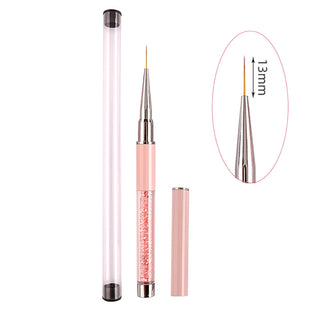 Line Nail Art Brush Manicure Tools Lines Stripe Flower Painting Drawing Liner Pen Nail brush