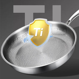 Pure Titanium Non-stick Frying Pan