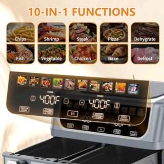 Aluminum Alloy Large Capacity 10-in-1 Air Fryer