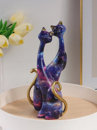 Creative Cat Sculpture Artwork Figurine