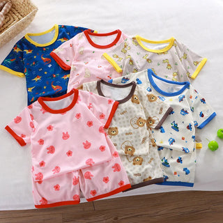 Toddler Short Sleeve Nightwear Sets