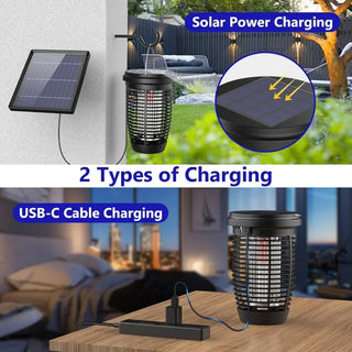 Outdoor Solar Powered Insect Zapper