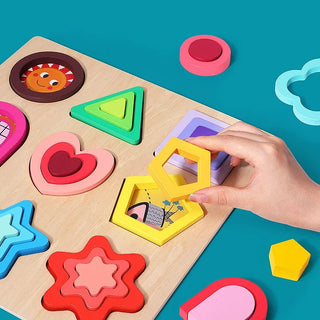 Toddlers 3D Wooden Puzzles Educational Toy - Epictzar Intl.