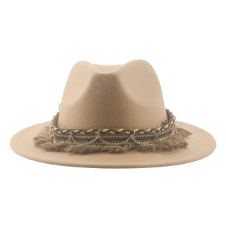 Luxury  Vintage Felted Fedora Hat