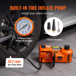 Car Inflatable Pump Hydraulic Jack