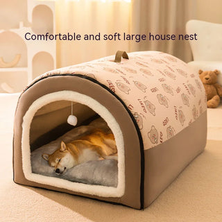 Large Warm Dog Sleeping House