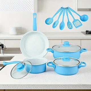 Colorful Nonstick Saucepan Cookware Set - Epictzar Intl.