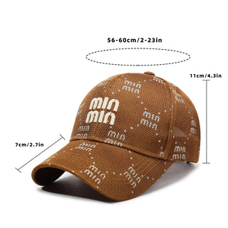 Cap Female 2025 New Style Deep Top Showing Face Small Big Head Circumference Sunscreen Sunshade Wide-Brimmed Baseball Hat Male