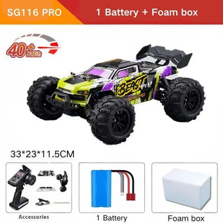 ZLL SG116PRO/SG116MAX/SG316PRO/SG316MAX 40-80KM/H 4WD Off-Road Truck High Speed Drift Brushless Motor Remote Control Car Toy