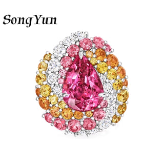 Vintage Sparkling Gemstones HCD Diamond Rings